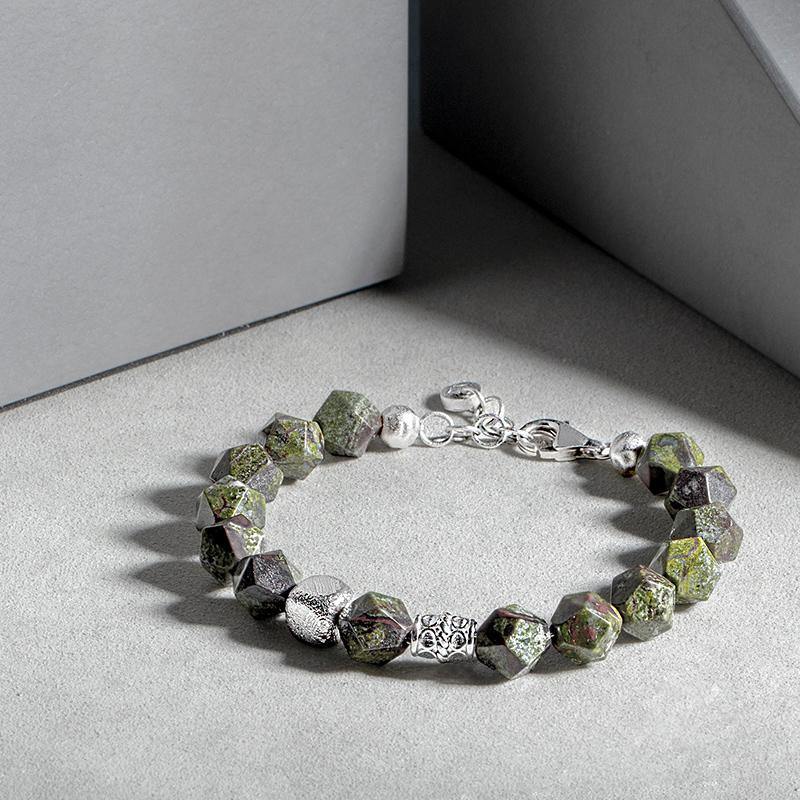 bracelet, man, meteorite - AWNLJEWELS