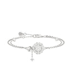 Women's Sterling Silver Bracelet of Starry Sky
